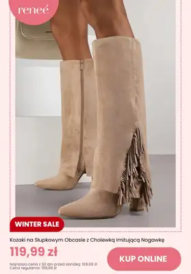 Renee - gazetka promocyjna Kozaki na WYPRZEDAŻY od piątku 16.01  - strona 10