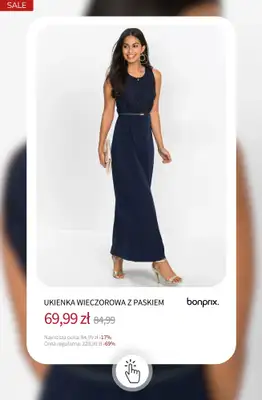 bonprix - gazetka promocyjna Eleganckie sukienki - już od 59,99 zł od piątku 16.01 do czwartku 22.01 - strona 16