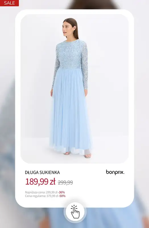 bonprix - gazetka promocyjna Eleganckie sukienki - już od 59,99 zł od piątku 16.01 do czwartku 22.01 - strona 21