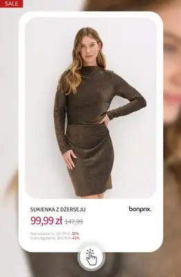 bonprix - gazetka promocyjna Eleganckie sukienki - już od 59,99 zł od piątku 16.01 do czwartku 22.01 - strona 5