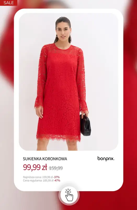 bonprix - gazetka promocyjna Eleganckie sukienki - już od 59,99 zł od piątku 16.01 do czwartku 22.01 - strona 18