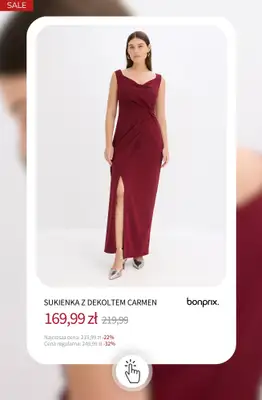 bonprix - gazetka promocyjna Eleganckie sukienki - już od 59,99 zł od piątku 16.01 do czwartku 22.01 - strona 6