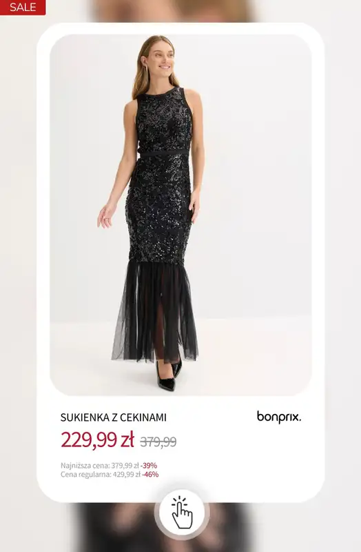 bonprix - gazetka promocyjna Eleganckie sukienki - już od 59,99 zł od piątku 16.01 do czwartku 22.01 - strona 11