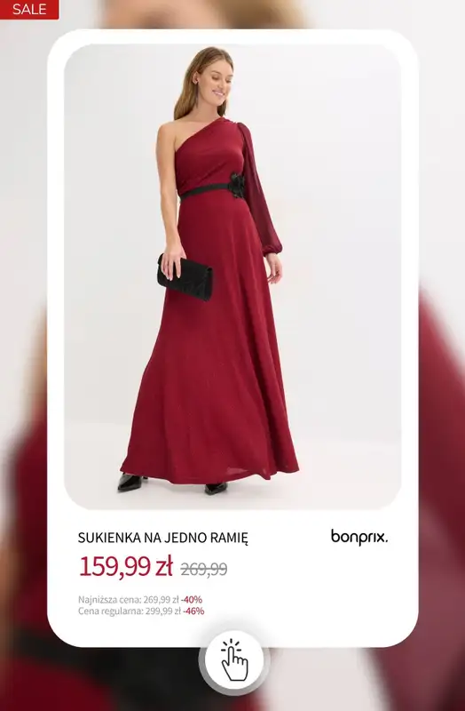 bonprix - gazetka promocyjna Eleganckie sukienki - już od 59,99 zł od piątku 16.01 do czwartku 22.01 - strona 9