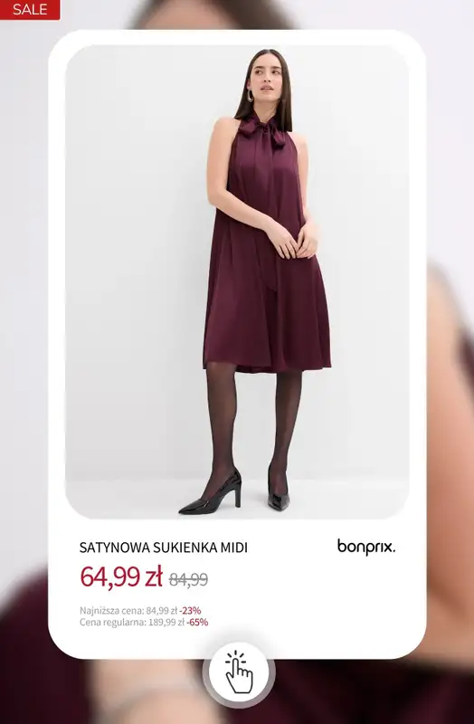 bonprix - gazetka promocyjna Eleganckie sukienki - już od 59,99 zł od piątku 16.01 do czwartku 22.01 - strona 14