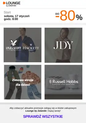 Lounge by Zalando - gazetka promocyjna Do -80% promocje na wybrane marki na WEEKEND! od soboty 17.01 do niedzieli 18.01 - strona 9