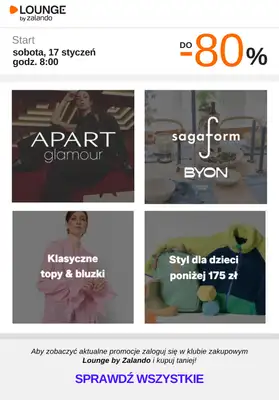 Lounge by Zalando - gazetka promocyjna Do -80% promocje na wybrane marki na WEEKEND! od soboty 17.01 do niedzieli 18.01 - strona 10