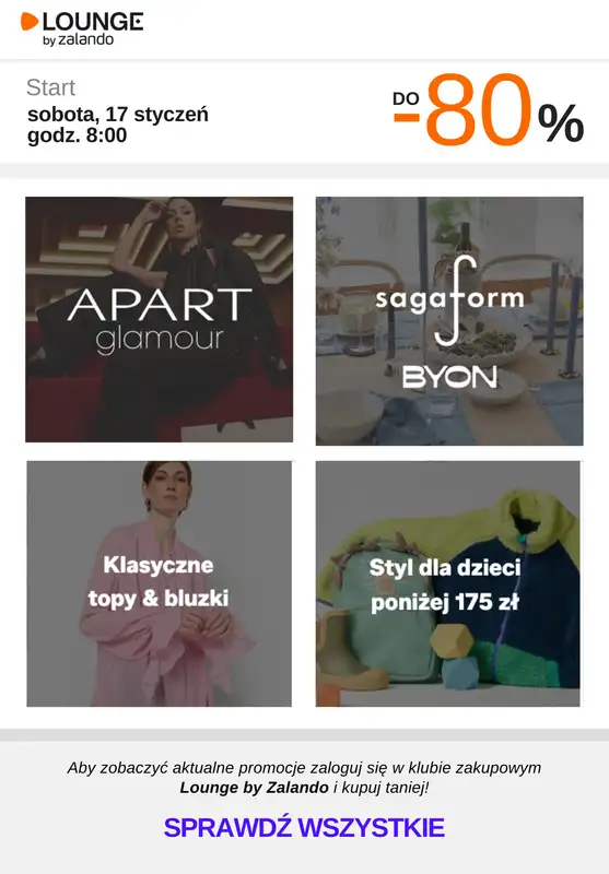 Lounge by Zalando - gazetka promocyjna Do -80% promocje na wybrane marki na WEEKEND! od soboty 17.01 do niedzieli 18.01 - strona 10