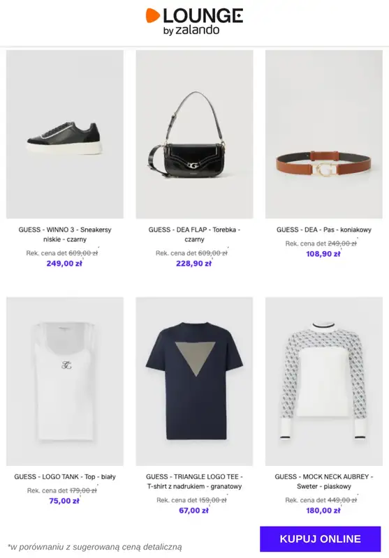 Lounge by Zalando - gazetka promocyjna Do -79% Guess od piątku 16.01 do poniedziałku 19.01 - strona 6