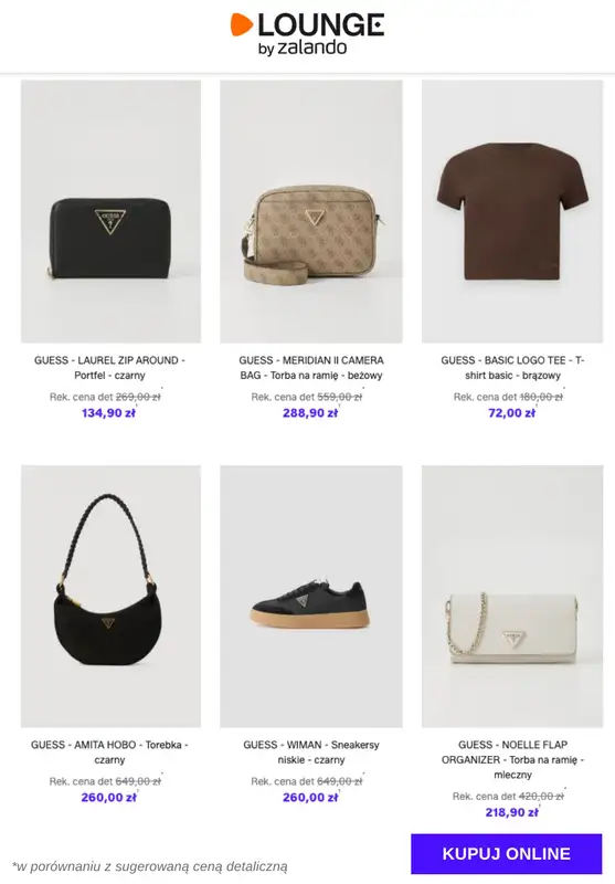 Lounge by Zalando - gazetka promocyjna Do -79% Guess od piątku 16.01 do poniedziałku 19.01 - strona 10