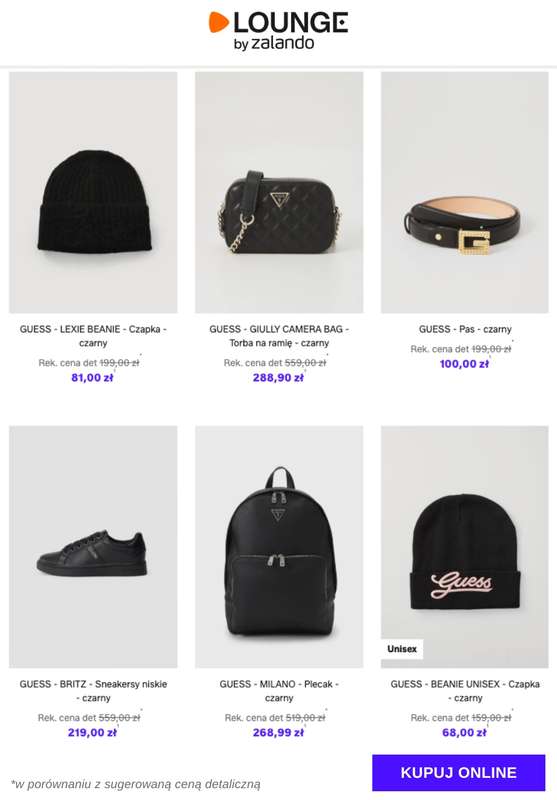 Lounge by Zalando - gazetka promocyjna Do -79% Guess od piątku 16.01 do poniedziałku 19.01 - strona 7