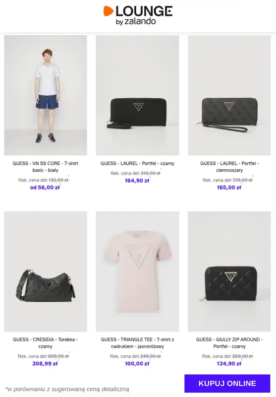 Lounge by Zalando - gazetka promocyjna Do -79% Guess od piątku 16.01 do poniedziałku 19.01 - strona 9