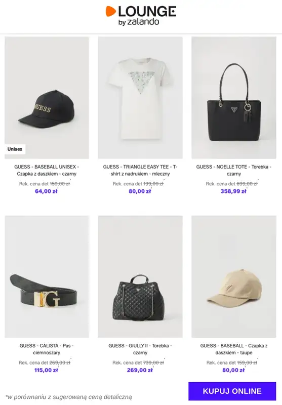 Lounge by Zalando - gazetka promocyjna Do -79% Guess od piątku 16.01 do poniedziałku 19.01 - strona 3