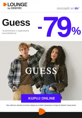Lounge by Zalando - gazetka promocyjna Do -79% Guess od piątku 16.01 do poniedziałku 19.01