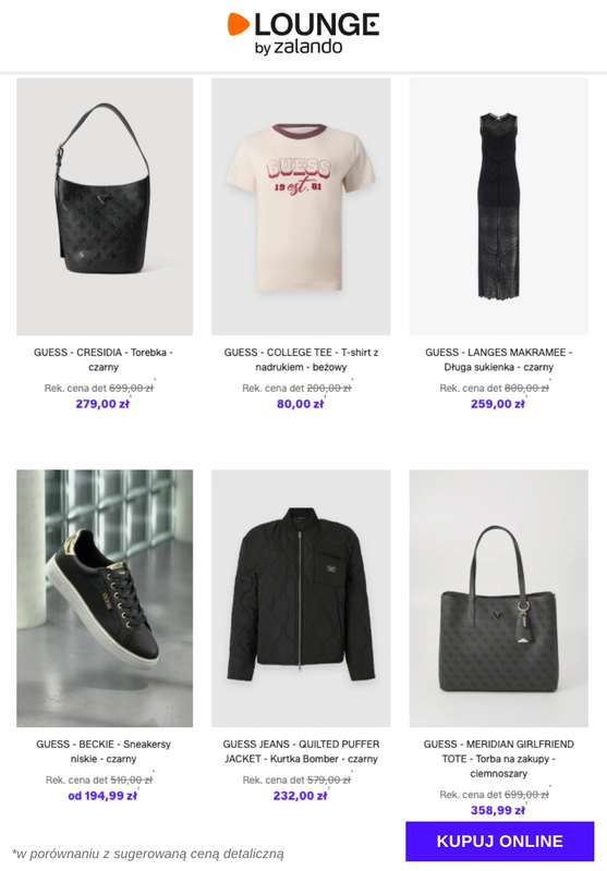 Lounge by Zalando - gazetka promocyjna Do -79% Guess od piątku 16.01 do poniedziałku 19.01 - strona 5