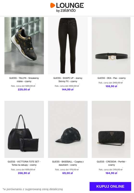 Lounge by Zalando - gazetka promocyjna Do -79% Guess od piątku 16.01 do poniedziałku 19.01 - strona 2