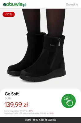 eobuwie.pl - gazetka promocyjna Ocieplane botki i sztyblety damskie – SALE od piątku 16.01 do niedzieli 18.01 - strona 3