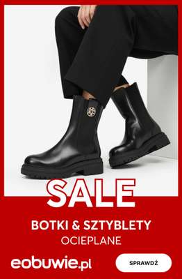 eobuwie.pl - gazetka promocyjna Ocieplane botki i sztyblety damskie – SALE od piątku 16.01 do niedzieli 18.01