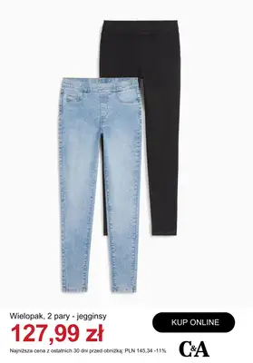 C&A - gazetka promocyjna Jeansy damskie z wyprzedaży od piątku 16.01  - strona 7