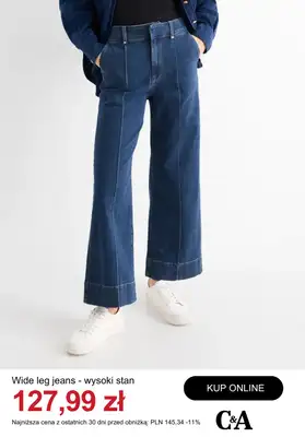 C&A - gazetka promocyjna Jeansy damskie z wyprzedaży od piątku 16.01  - strona 3