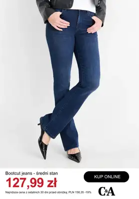 C&A - gazetka promocyjna Jeansy damskie z wyprzedaży od piątku 16.01  - strona 4