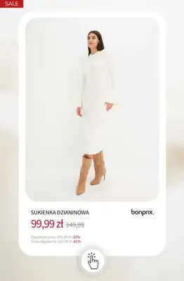 bonprix - gazetka promocyjna Dzianina do -50% od soboty 17.01 do piątku 23.01 - strona 7