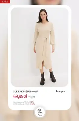 bonprix - gazetka promocyjna Dzianina do -50% od soboty 17.01 do piątku 23.01 - strona 3