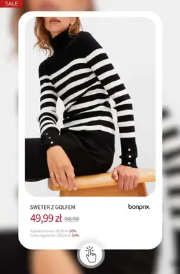 bonprix - gazetka promocyjna Dzianina do -50% od soboty 17.01 do piątku 23.01 - strona 6