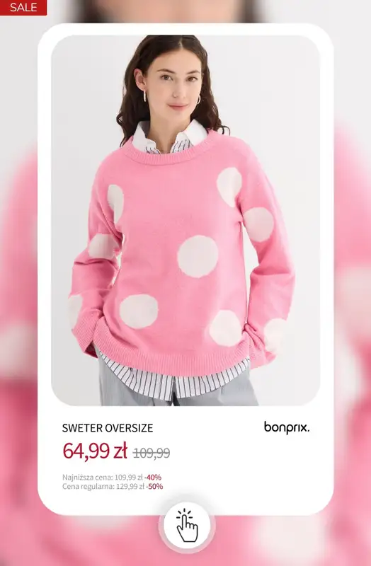 bonprix - gazetka promocyjna Dzianina do -50% od soboty 17.01 do piątku 23.01 - strona 11