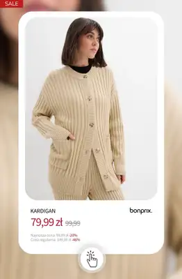 bonprix - gazetka promocyjna Dzianina do -50% od soboty 17.01 do piątku 23.01 - strona 17