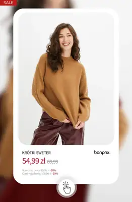 bonprix - gazetka promocyjna Dzianina do -50% od soboty 17.01 do piątku 23.01 - strona 2