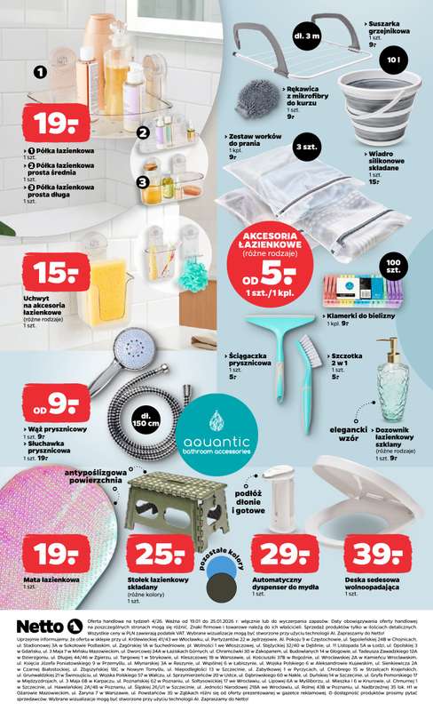Netto - gazetka promocyjna Gazetka Non Food od poniedziałku 19.01 do niedzieli 25.01 - strona 3