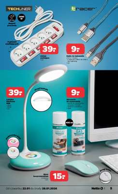 Netto - gazetka promocyjna Gazetka Non Food od czwartku 22.01 do środy 28.01 - strona 5