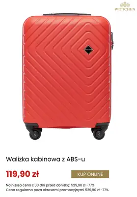 BEST SALE - gazetka promocyjna Wittchen | Do -30% na walizki od piątku 16.01  - strona 9
