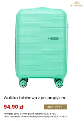 BEST SALE - gazetka promocyjna Wittchen | Do -30% na walizki od piątku 16.01  - strona 7