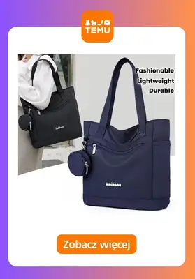 Temu - gazetka promocyjna Torebki damskie od piątku 16.01  - strona 10