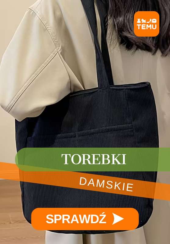 Temu - gazetka promocyjna Torebki damskie od piątku 16.01 