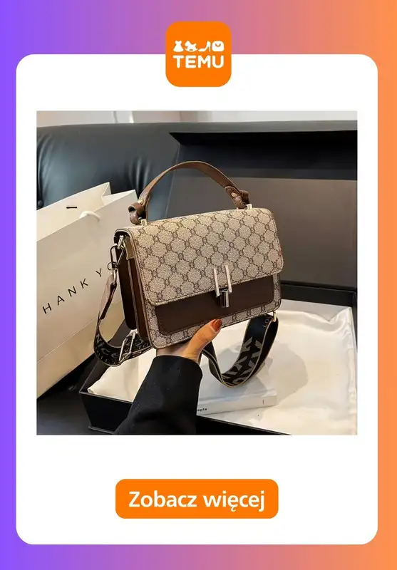 Temu - gazetka promocyjna Torebki damskie od piątku 16.01  - strona 11