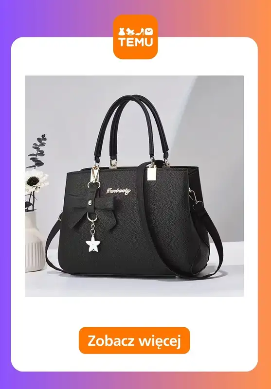 Temu - gazetka promocyjna Torebki damskie od piątku 16.01  - strona 3