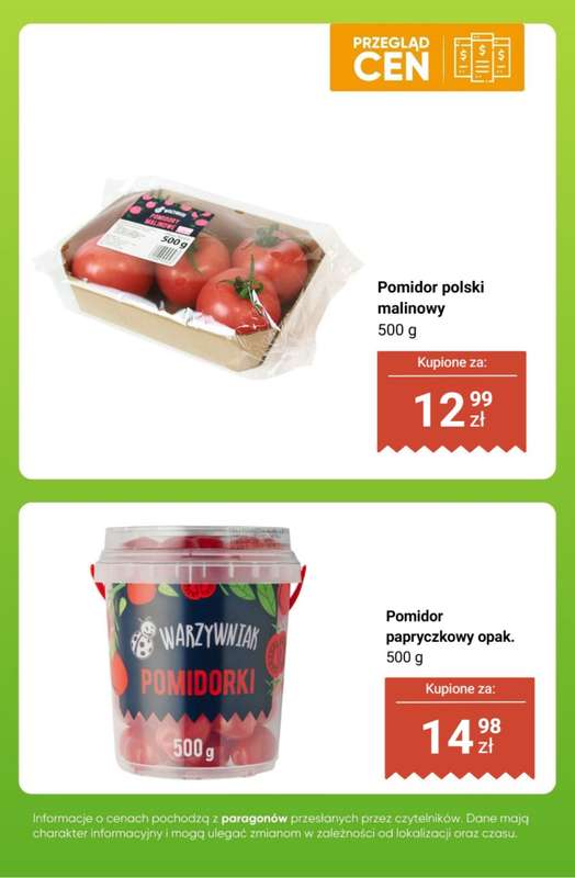 Biedronka - gazetka promocyjna Owoce i warzywa  - przegląd cen od poniedziałku 19.01 do soboty 24.01 - strona 9