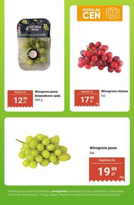 Biedronka - gazetka promocyjna Owoce i warzywa  - przegląd cen od poniedziałku 19.01 do soboty 24.01 - strona 12