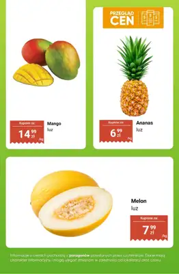 Dino - gazetka promocyjna Owoce i warzywa - przegląd cen od poniedziałku 19.01 do niedzieli 25.01 - strona 6
