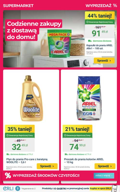 ERLI - gazetka promocyjna HIT DNIA – łap najlepszą okazję! od poniedziałku 19.01 do niedzieli 25.01 - strona 2