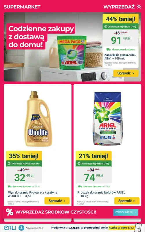 ERLI - gazetka promocyjna HIT DNIA – łap najlepszą okazję! od poniedziałku 19.01 do niedzieli 25.01 - strona 2