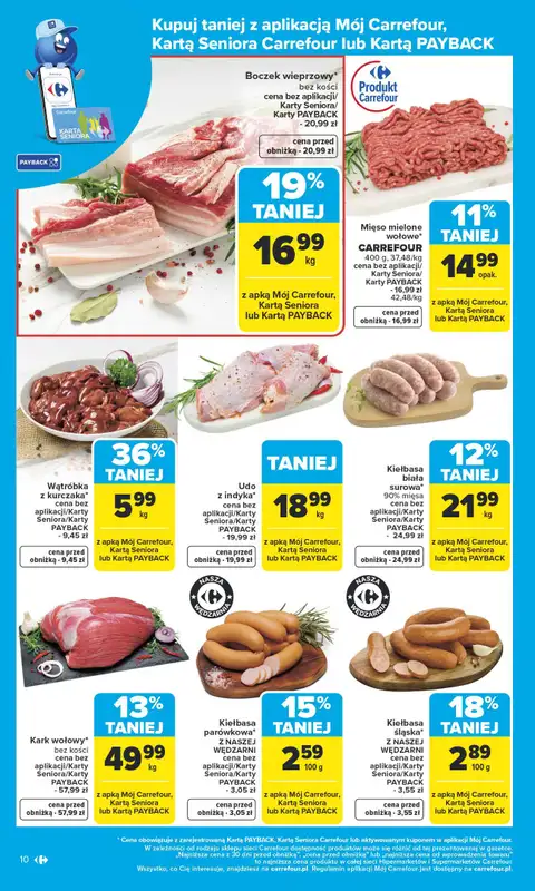 Carrefour - gazetka promocyjna Gazetka Carrefour od poniedziałku od poniedziałku 19.01 do niedzieli 25.01 - strona 12