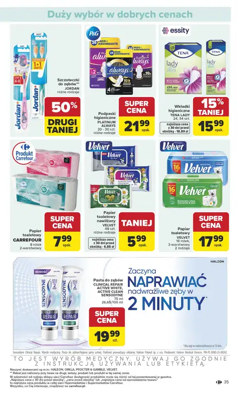 Carrefour - gazetka promocyjna Gazetka Carrefour od poniedziałku od poniedziałku 19.01 do niedzieli 25.01 - strona 37