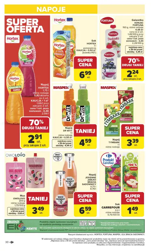 Carrefour - gazetka promocyjna Gazetka Carrefour od poniedziałku od poniedziałku 19.01 do niedzieli 25.01 - strona 32