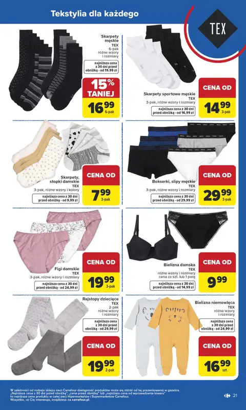 Carrefour - gazetka promocyjna Gazetka Produkt Carrefour od poniedziałku od poniedziałku 19.01 do soboty 31.01 - strona 21