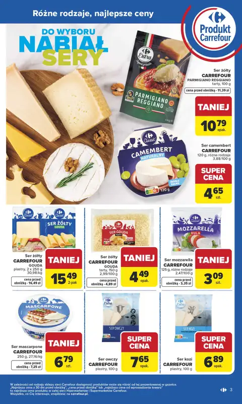 Carrefour - gazetka promocyjna Gazetka Produkt Carrefour od poniedziałku od poniedziałku 19.01 do soboty 31.01 - strona 3