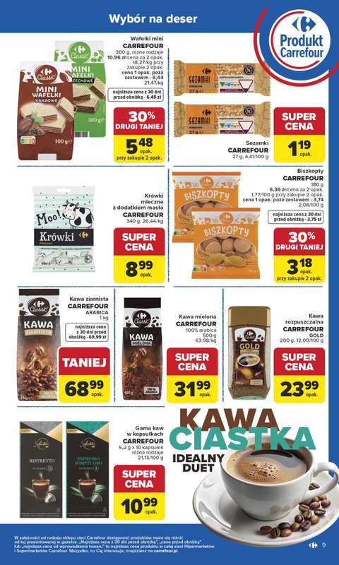 Carrefour - gazetka promocyjna Gazetka Produkt Carrefour od poniedziałku od poniedziałku 19.01 do soboty 31.01 - strona 9